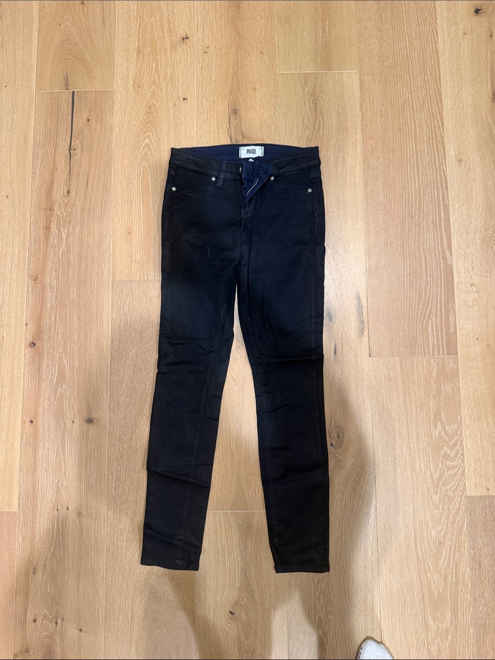 PAIGE Black Skinny Jeans for Women